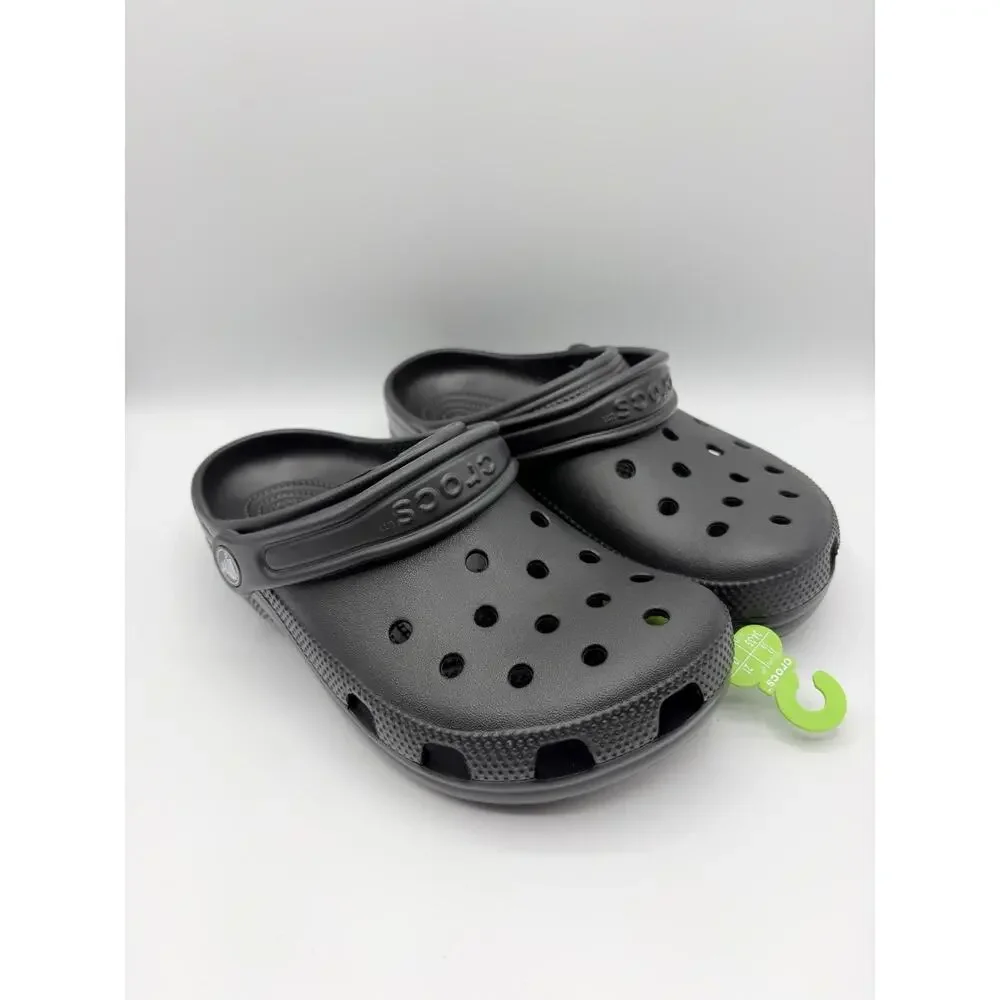 Crocs Classic Clog Sandal Black Kids Size J3 NWT